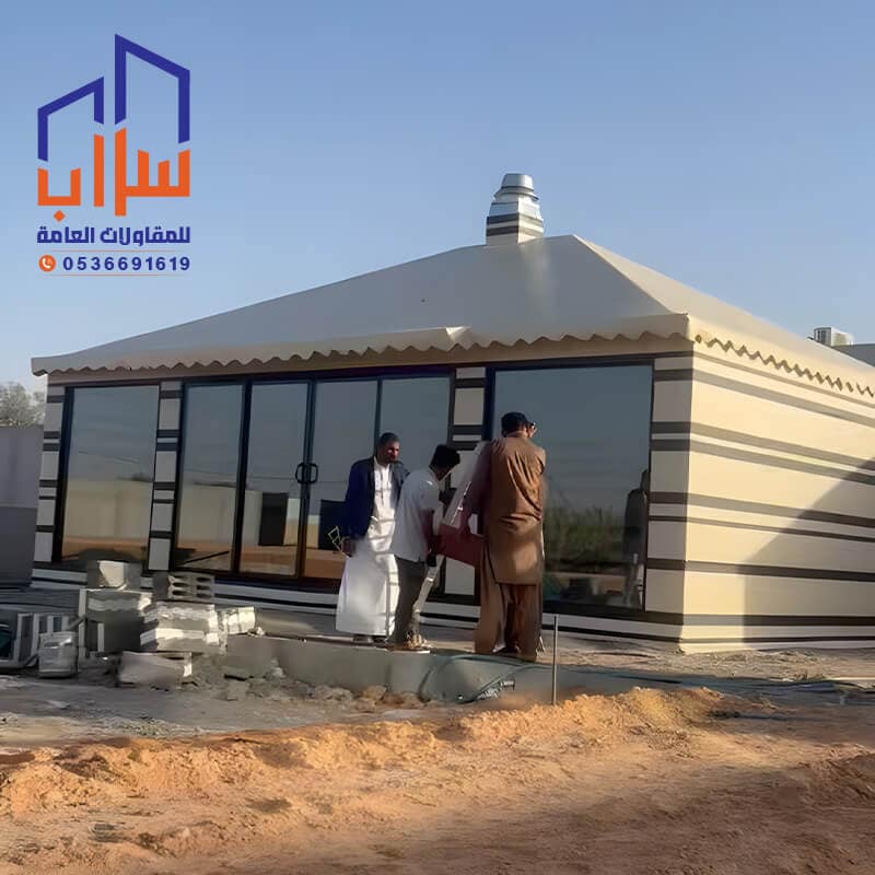 تفصيل وتركيب جميع انواع الخيام فالرياض