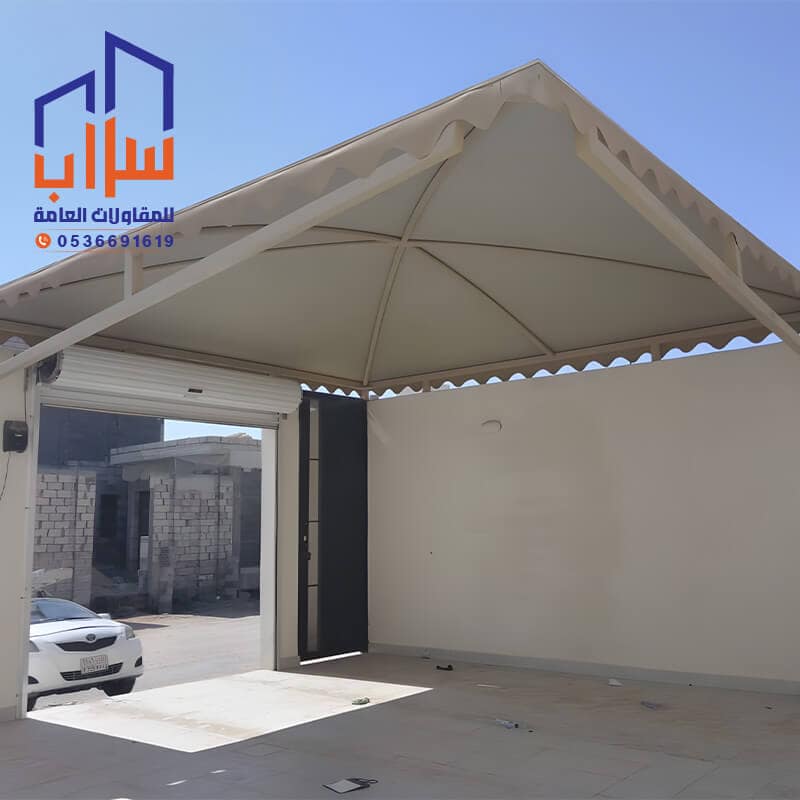مظله سياره الرياض مؤسسة مظلات وسواتر سراب