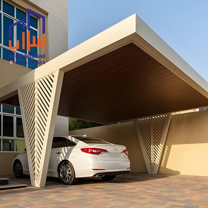 مظلة سيارة مودرن