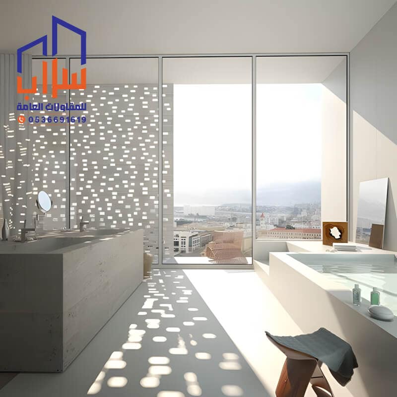 سواتر قص ليزر حديثة للبلكونات