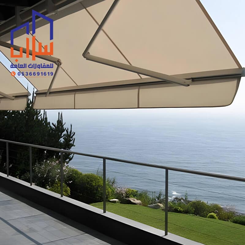 مظلات كهربائي للبلكونات