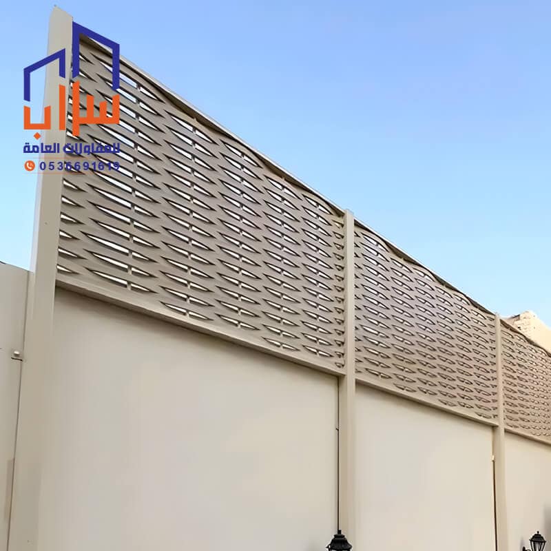 سواتر بلاستيك باللون البيج مظلات وسواتر سراب