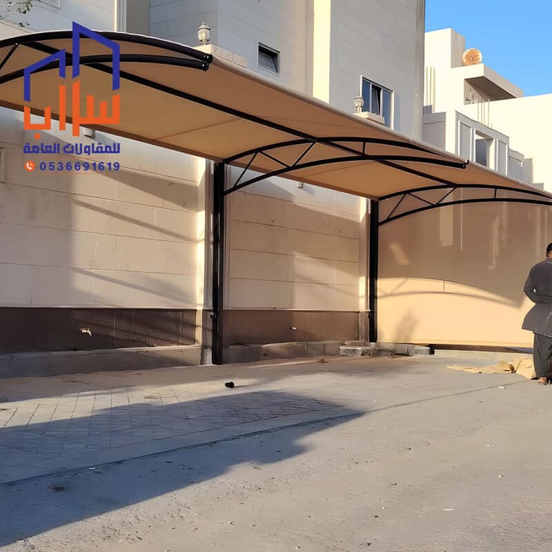 تركيب مظلات سيارات كابولي بالرياض