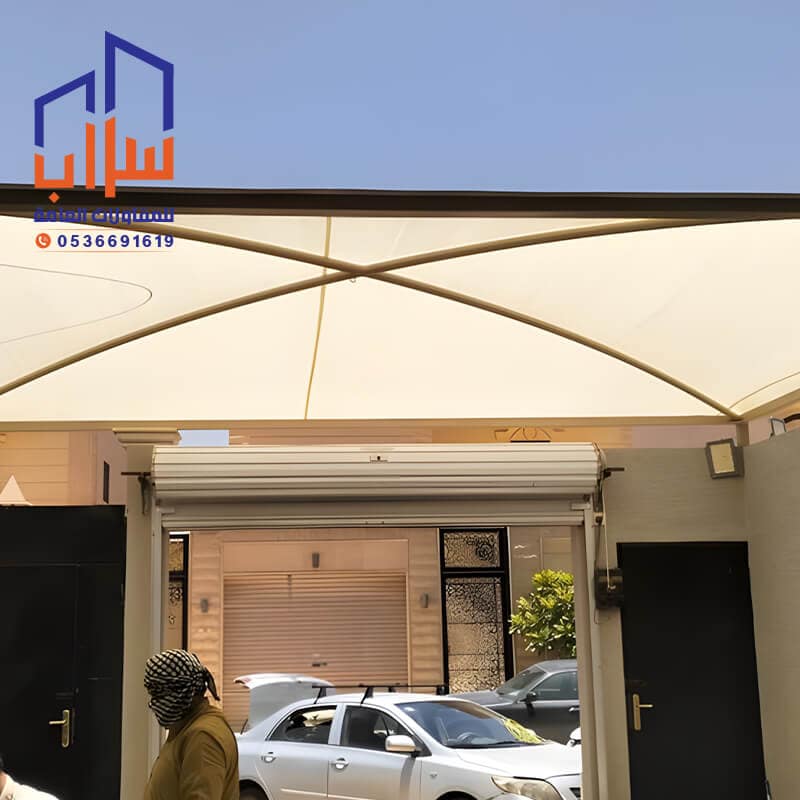 مظلات سيارات اكس مشدودة عالية الجودة